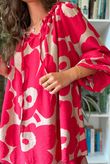 Carnaby Top Ruby & Tan